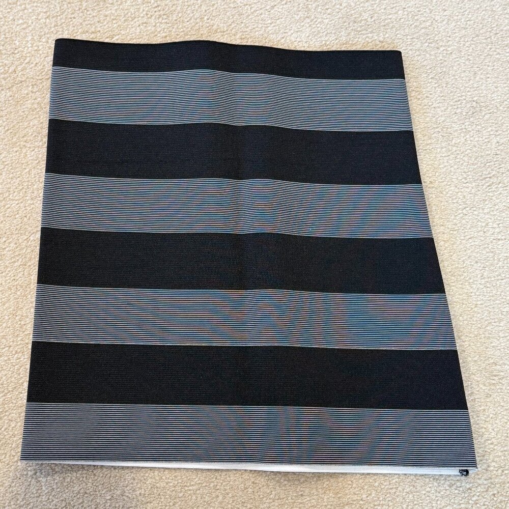 Black/Grey Bandage Skirt
